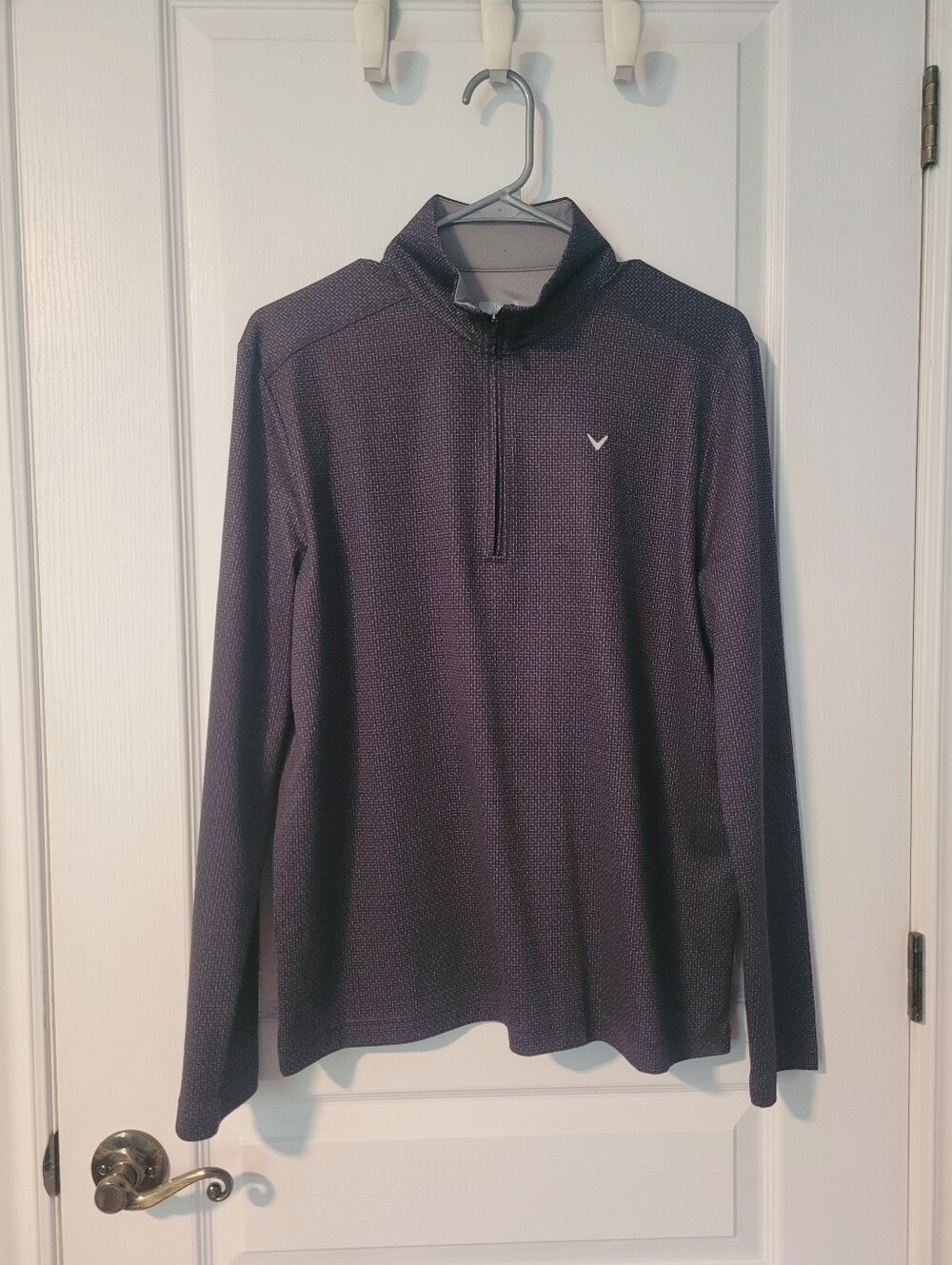 Callaway Men's Half-Zip Golf Pullover in Grey